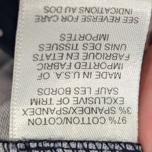 Talbots Navy Blue and White Polka Dot Sleeveless Dress with Ruffle Bottom Size 8 - Picture 6 of 8